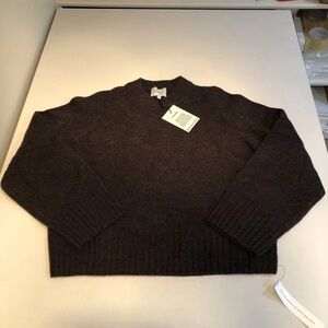 Reformation Calloway Sweater in Espresso